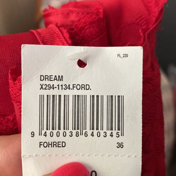 Frederick’s of Hollywood red corset 36 - Picture 10 of 11